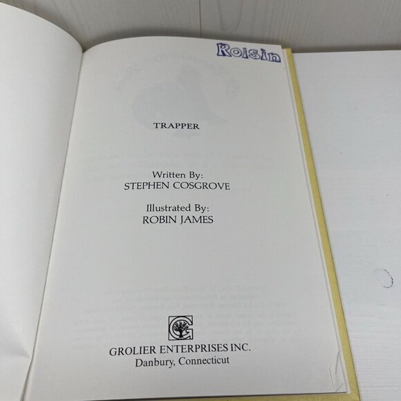 Vtge Serendipity Hardcover Books Leo The Lop Tail & Two Trapper Stephen Cosgrove - Picture 4 of 16